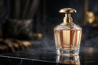 create luxury product advertising images