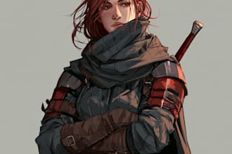 dnd character art and dnd character art