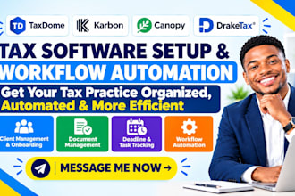 taxdome karbon canopy drake tax financial cents taxflow firm360 ignition basil