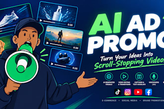 create an ai ad promo