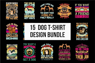 create a custom bulldog or pitbull mascot logo for your brand