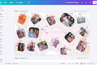 create custom desktop wallpaper and aesthetic photo collage