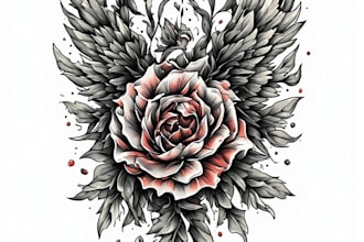 personalize tattoo designs and other illustration