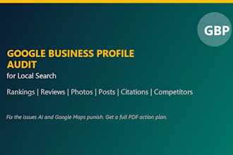 audit and optimize your google business profile gbp