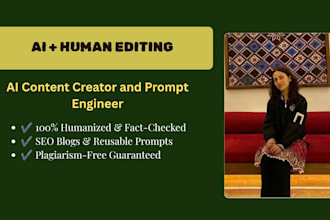 be your expert ai content creator and prompt engineer