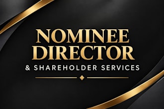 provide a professional UK nominee director service