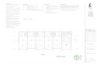 create stamped architectural floor plan and mep for permit