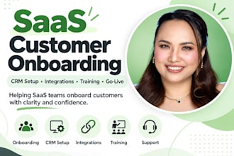 handle saas customer onboarding and CRM implementation