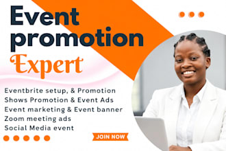 promote saas company webinars eventbrite  targeted ads and ticket marketing
