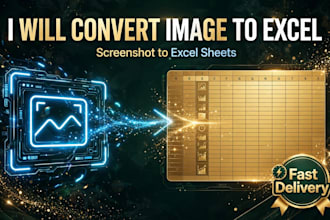 convert image, PDF and screenshot to excel and google sheets