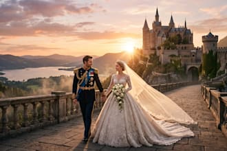 create cinematic ai wedding videos, story, and couple videos