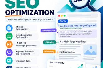 optimize your website pages with on page SEO