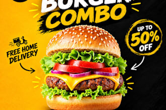 design food flyers, restaurant flyers and food posters