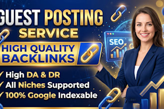 do guest posting and contextual premium backlink services