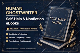 ghostwrite self help ebook and nonfiction book