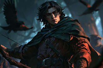 design epic fantasy characters for games and stories