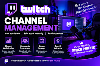 manage your twitch channel and help grow your stream