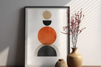 design botanical printable wall art