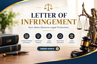 draft an intellectual property infringement letter