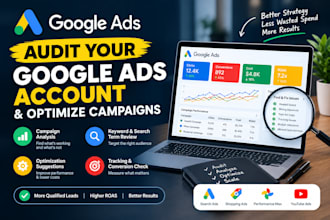 audit google ads account and optimize campaigns