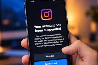 restore instagram page, ig profile unbanning issues