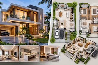 design a functional residential floor plan for your house