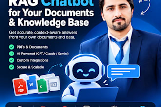 build a custom rag chatbot for documents and knowledgebase