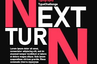 design your creative typography logo