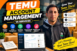 be your temu virtual assistant for product research and order management