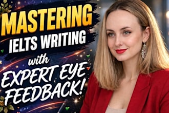 be your ielts writing mentor and review your task 1 and task 2 essays