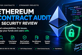 audit and secure eth contacts
