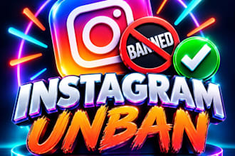 restore instagram page, ig profile unbanning issues