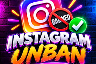 restore instagram page, ig profile unbanning issues