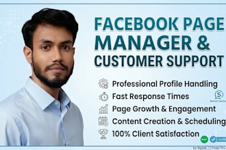 be your professional facebook page manager
