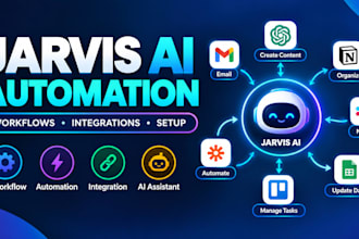 setup jarvis ai automation, jarvis ai workflows, integrations and ai assistant