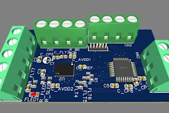 design stm32 pcbs for robotics, motor drivers and sensor interface boards
