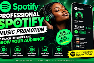 research spotify ad audiences and create a targeted music campaign plan