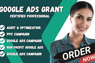 setup and manage google ad grant for nonprofit campaigns ppc
