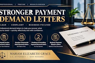 write a legal payment dispute letter based on your business contracts