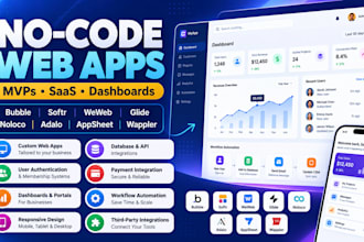 develop bubble softr weweb glide noloco adalo appsheet wappler sap apps website
