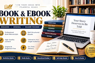 write engaging books and ebooks, nonfiction ebooks and kindle books