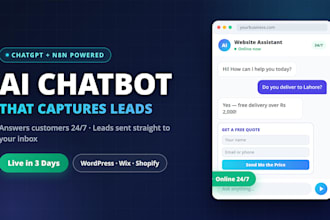 build a custom ai customer service chatbot for your website