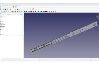 create 3d in freecad mechanical, furniture, plastic, 3d printing