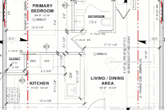 create adu permit drawings and residential floor plans