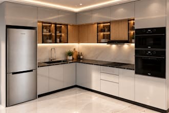 create conception kitchen 3d