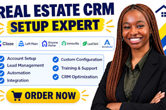 setup cloze left main anyone home inmovilla leaf360 acrobuild real estate CRM