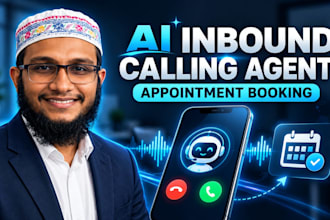 build an ai calling agent for inbound calls and appointment booking