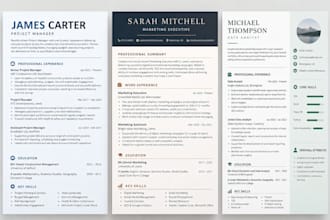 professionally redesign and improve your UK CV or resume