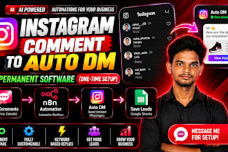 build instagram dm automations using n8n