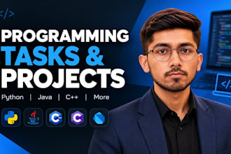 do python java cpp programing tasks and software projects for you